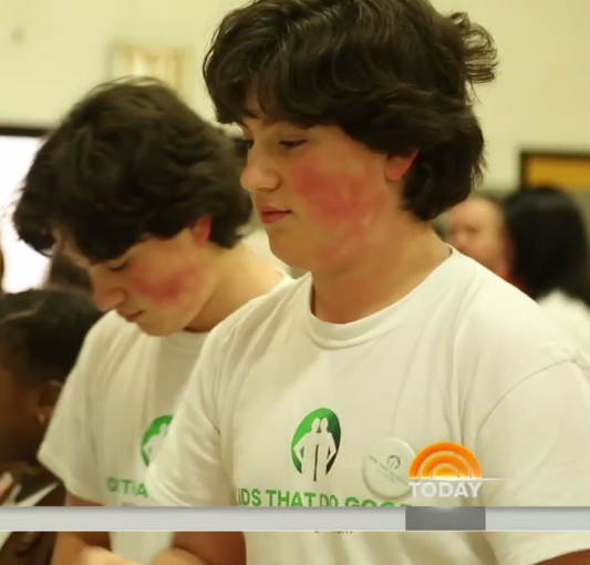 Kids That Do Good Founders on Today Show