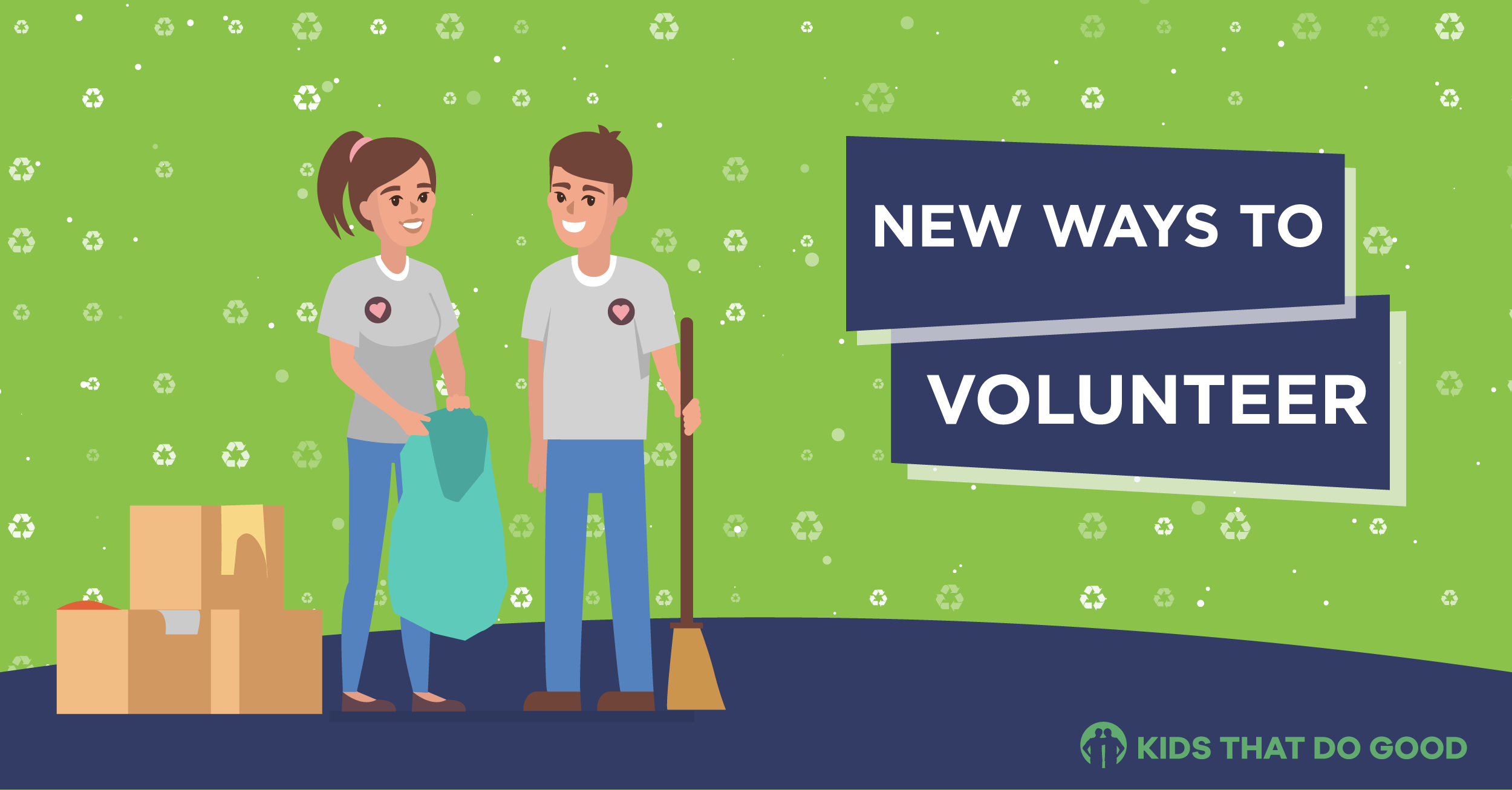 New Ways To Volunteer
